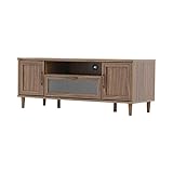 ブラウン／テレビ台 テレビボード TV台 ローボード 収納 120cm 幅120 ロータイプ 32インチ 32型 リビング レトロ アンティーク シンプル POWRY ポーリー PW46-120L ホワイト