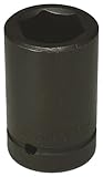 Wright Tool 8933 1-1/16-Inch with 1-Inch Drive 6 Point Deep Impact Socket by Wright Tool