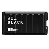 ウエスタンデジタル WD ポータブルSSD 500GB WD_BLACK P50 最大転送2000MB/秒 外付け / 5年保証 【PS4 PS5 / Xbox Oneメーカー動作確認済】WDBA3S5000ABK-WESN