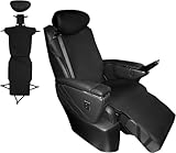 【K-One'smile】アルファード40系適合 ヴェルファイア40系適合 2列目用 シートカバー 1セット 単品 レザー 撥水加工 セカンドシートカバー 汚れ防止 オットマン操作可 ISOFIX不可 車種専用設計 (1セット)