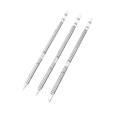 Yetaha 替こて先 3個入り T12-BC2/T12-BL/T12-K 無鉛 精密 交換用コテ先 修理ステーション用 内熱式 FX-9501/FX-951用