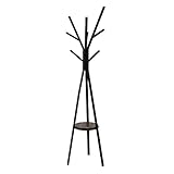 JK Rita ポールハンガー 木製 ブルックリンスタイル DRT-1006BK