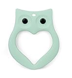 Gemini Fairy Lovely Owl Design Silicone Baby Teether Chewable BPA Free Silicone Teething Toy (Fresh 