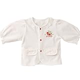 (チャックル) chuckle *Sweetgirl*カーディガン ホワイト 90cm P2236-90-21