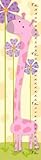 おもちゃ Green Leaf Art Growth Chart Pink Giraffe [並行輸入品]