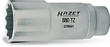 HAZET(ハゼット) ディープソケット 880TZ-13 二面幅:13×差込角:9.5×全長:54mm 1個