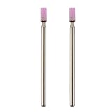 プロクソン(PROXXON) 軸付き砥石2本 【棒型2.7mm 軸径2.35mm WA砥石150番】 No.26763