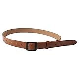 [ホワイトファング] ベルト ピンベルト レトロ アンティーク シンプル 大人 おしゃれ レザー メンズ レディース BT578(キャメル)