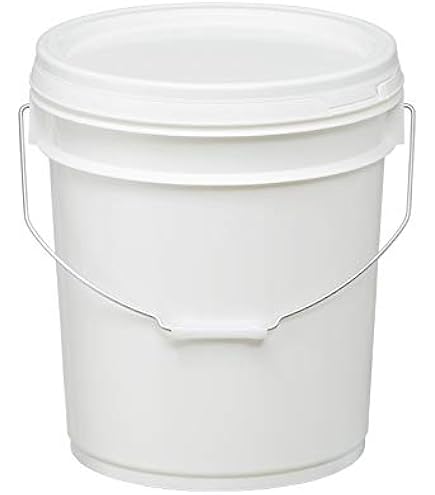 Amazon.co.jp: 前田製作所 プラスチックペール 20L 白 蓋セット