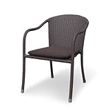 Como Stacking Chair　Brownクッション別売り 【送料別途見積】