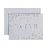 C.R. Gibson Boxed Thank You Notes, Confetti, 10 Count by C.R. Gibson [並行輸入品]