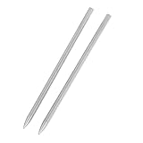 2本 パラコードニードル ステンレス製 手縫い針 パラコード針 編み物 クラフト用品 ブレスレット用 手芸 ハンドメイド 裁縫道具 全2サイズ - 80x3mm