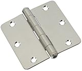 NATIONAL MFG/SPECTRUM BRANDS HHI N830-272 Stainless Steel, Door Hinges, 3-1/2" [並行輸入品]