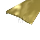 PemkoカーペットDivider # 174、ブロンズミル仕上げ（真鍮）、2.5 " W x 0.375 " H 72" Length 174B72
