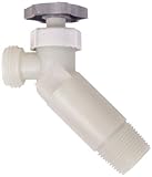 Camco 11523 3/4%ﾀﾞﾌﾞﾙｸｫｰﾃ% Plastic Water Heater Drain Valve with 2-1/2%ﾀﾞﾌﾞﾙｸｫｰﾃ% Shank [並行輸入品]