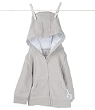 リトルジラフ ベビー服 ココストライプ ジッパーフーディー 18-24m (ブルー) lg1084-03 【正規代理店輸入】