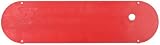 Platte River 95-610, Machinery Accessories, Table Saws, Zero Clearance Table Saw Insert, Red by Plat