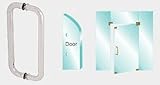 CRL Brushedステンレス12 "ガラスマウント標準プルハンドル