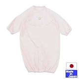 レース付スムースツーウェイオール（クマチケット）　日本製 (ピンク)