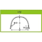 トンネル支柱 6B-6x口径11mm×高さ65cmx幅90cm×長さ180cm 50本