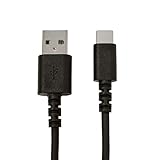 ラスタバナナ スマホ タイプC タイプA USB2.0 充電 通信ケーブル 2メートル 3アンペア Type-C Type-A 2m 3A 高速充電 ブラック R20CAAC3A01BK