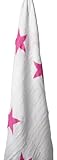 aden + anais (エイデンアンドアネイ) モスリンコットン おくるみ 1枚 twinkle pink stars wrap-9008