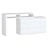 arne テレビ台 チェスト 完成品 伸縮 コーナー ハイタイプ 引出し付き リビング T+D 105チェスト ホワイト