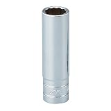 KTC(ケーテーシー) 6.3mm (1/4ンチ) ディープソケット (十二角) B2L-1/4W