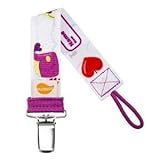 Ulubulu Universal Pacifier Clip - Whale & Fish by Ulubulu