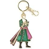 ＯＮＥ ＰＩＥＣＥ ステンドグラス風キーチェーン ロロノア・ゾロ