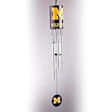 BSI NCAA Michigan Wolverinesチームウィンドチャイム40 "
