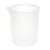uxcell 計量カップ メジャーカップ 1000mL容量 プラスチック測定カップ 液体測定カップ 1個入り