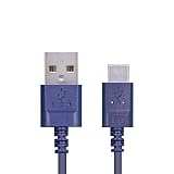 エレコム USB TYPE C ケーブル (USB A-USB C) 3A出力で超急速充電 USB2.0 正規認証品 タイプC 1.2m ブルー MPA-ACXCL12NBU