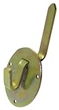 The Hillman Group 591810 No Stud Picture Hanger, 200-Pound, Brass, 1-Pack by The Hillman Group