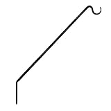 High Quality Designs Wall Mount Bracket Shepherd's Pole, Angled (BGP-09)