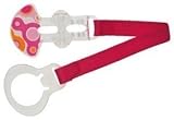 MAM Fashion Pacifier Clip w/ Extra Band - Pink by MAM [並行輸入品]
