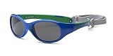 Real Kids Shades Explorer Flex Fit Removable Band with Polycarbonate Sunglasses (Lens 4 Plus, Royal/