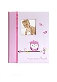 Who's Cute - Owl Babybook, Pink by Little Blossoms