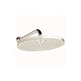 Rohl 1079/8PN Rodello Single Function Rain Shower Head, 12-Inch, Polished Nickel [並行輸入品]
