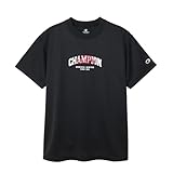 [チャンピオン] 半袖Tシャツ 半袖 丸首 速乾 高通気 抗菌防臭 ラバープリント ショートスリーブTシャツ バスケットボール CW-BB324 レディース ブラック