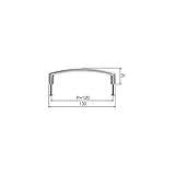 LIXIL メンテナンス部品 リビング建材用部品 クローゼット 把手 ファインシルバー[NZZZ925] *製品色・形状等仕様変更になる場合があります*