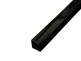 DIY素材 国産杉（新材）　棒状材 厚27×幅27×長さ1030ｍｍ 屋外用塗装仕上げ CB（チャコールブラック）色
