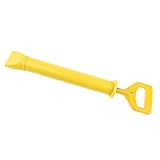 Perfk スプレーヤ　グラウト モルタル　指向性　セメント ガン　全2種　噴霧器　アプリケータ　漏れ防止　黄色 - 64x14cm；フラットノズル