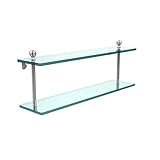 Allied Brass MA-2/22-PC 22 by 5-Inch Glass Shelf by Allied Brass