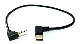 Access　 【 25cm 】Type-C L型 オーディオケーブル USB C - L型 2.5mm ケーブル オーディオケーブル タイプＣ ケーブル 変換 アダプタ オーディオジャックアダプター　 EC89-30G-L2.5