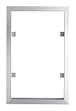 カネシン アルミ小屋裏壁点検口 KT-60P