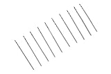 UID ドリルビット10本セット0.3mm-0.9mm ミニルーター/ルーター/リューター/ホビールーター/ハンディドリル PROXXON(プロクソン) DREMEL(ドレメル） RYOBI(リョービ