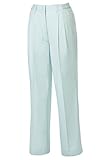 SOWA(ソーワ) ツータック脇ゴム入り女子スラックス モスグリーン Mサイズ 610