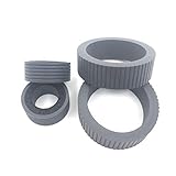 OKLILI 5セット X B12B819031 ピックローラータイヤ、ブレーキローラータイヤ Compatible with EPSON エプソンとの互換性 DS-530 DS-570W DS-575 DS-770 DS-780N DS-870 DS-970 ES-400 ES-500W ES-575W FF-680W スキャナー