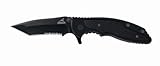 Gerber Torch II Tanto Knife, Serrated Edge, Black [22-41586] [並行輸入品]